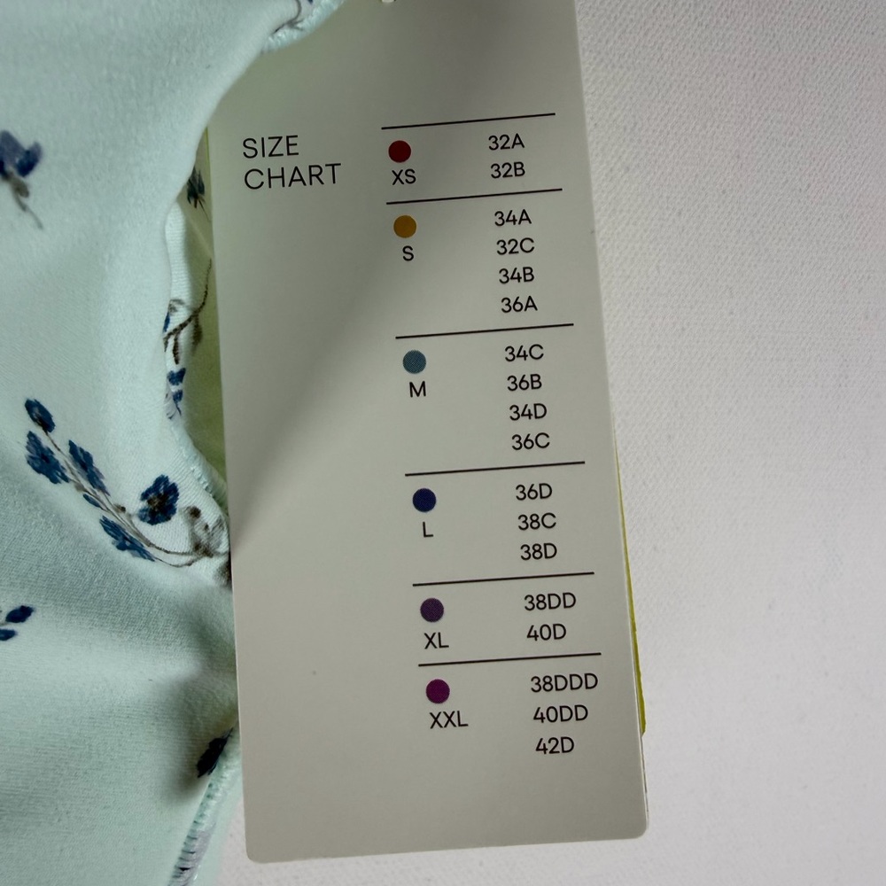 All In Motion Women Everyday Soft Light Support Bra - Light Mint Green All Sizes - Picture 10 of 16